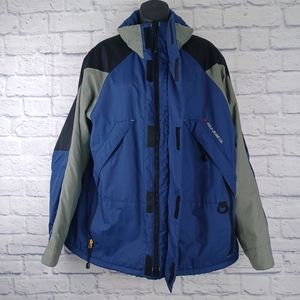 VTG Ralph Lauren Polo RL-67 Oversized Cold Weather Lined/Hood Nylon Jacket S